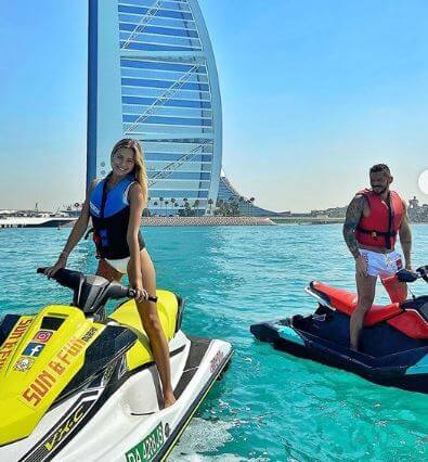 With Boyfriend on Dubai Tour